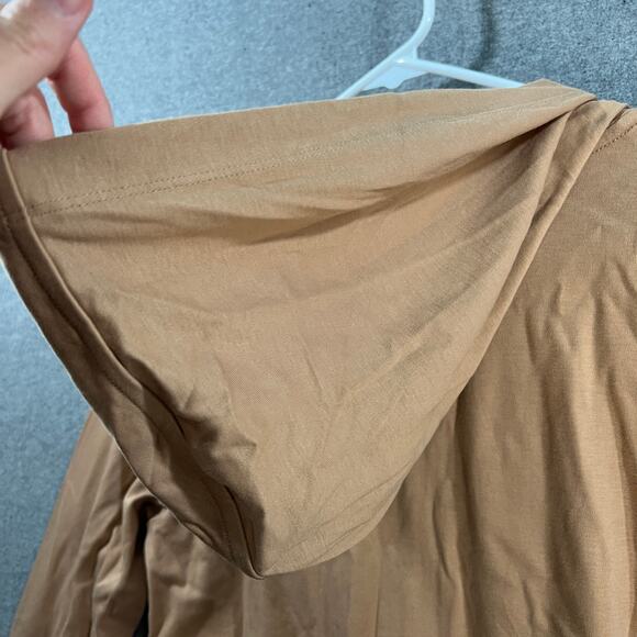 Isaac Mizrahi LIVE! Essentials Pime Catton Zip Up Hoodie Hazel Size Small - Picture 9 of 9